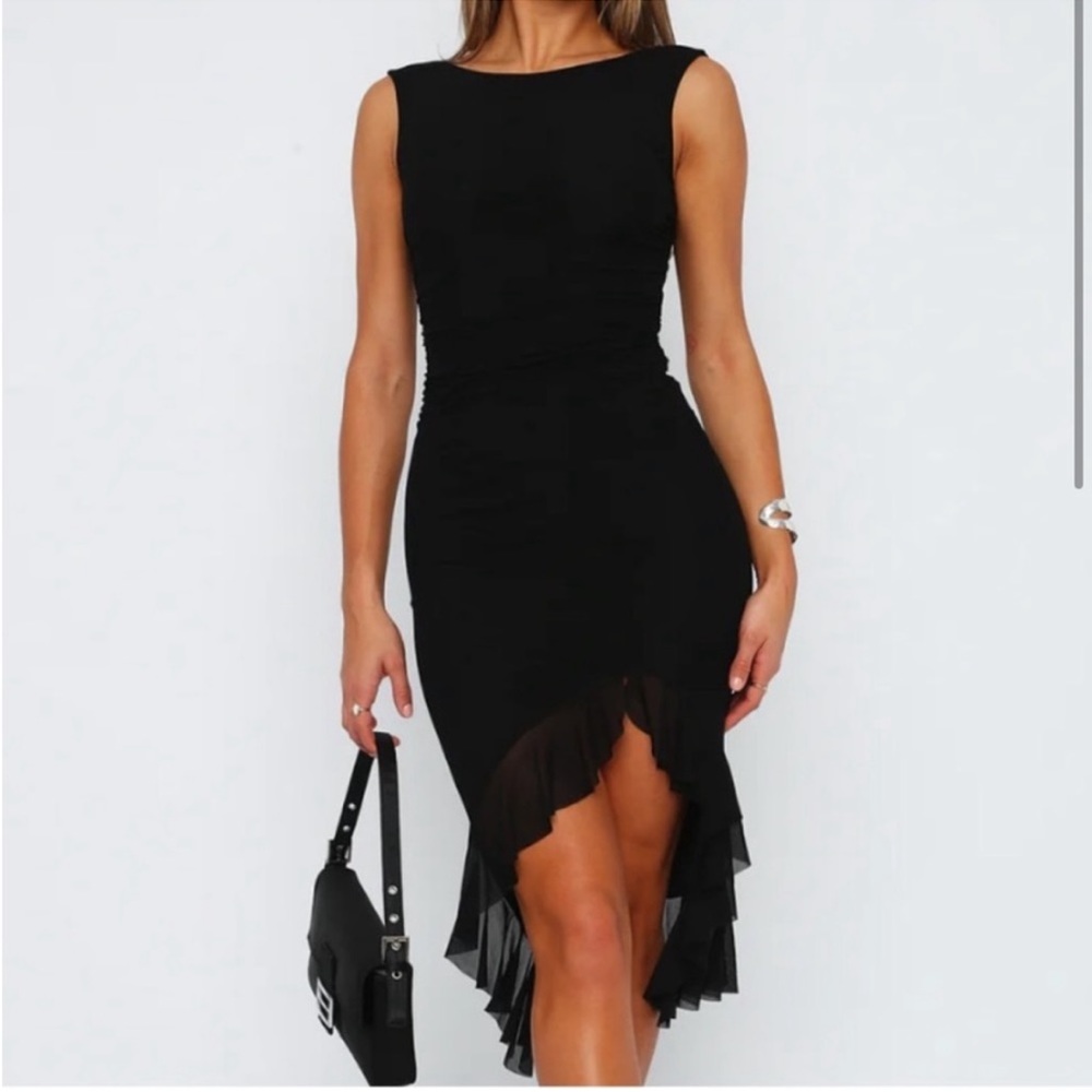 White Fox Boutique Black Mini Dress